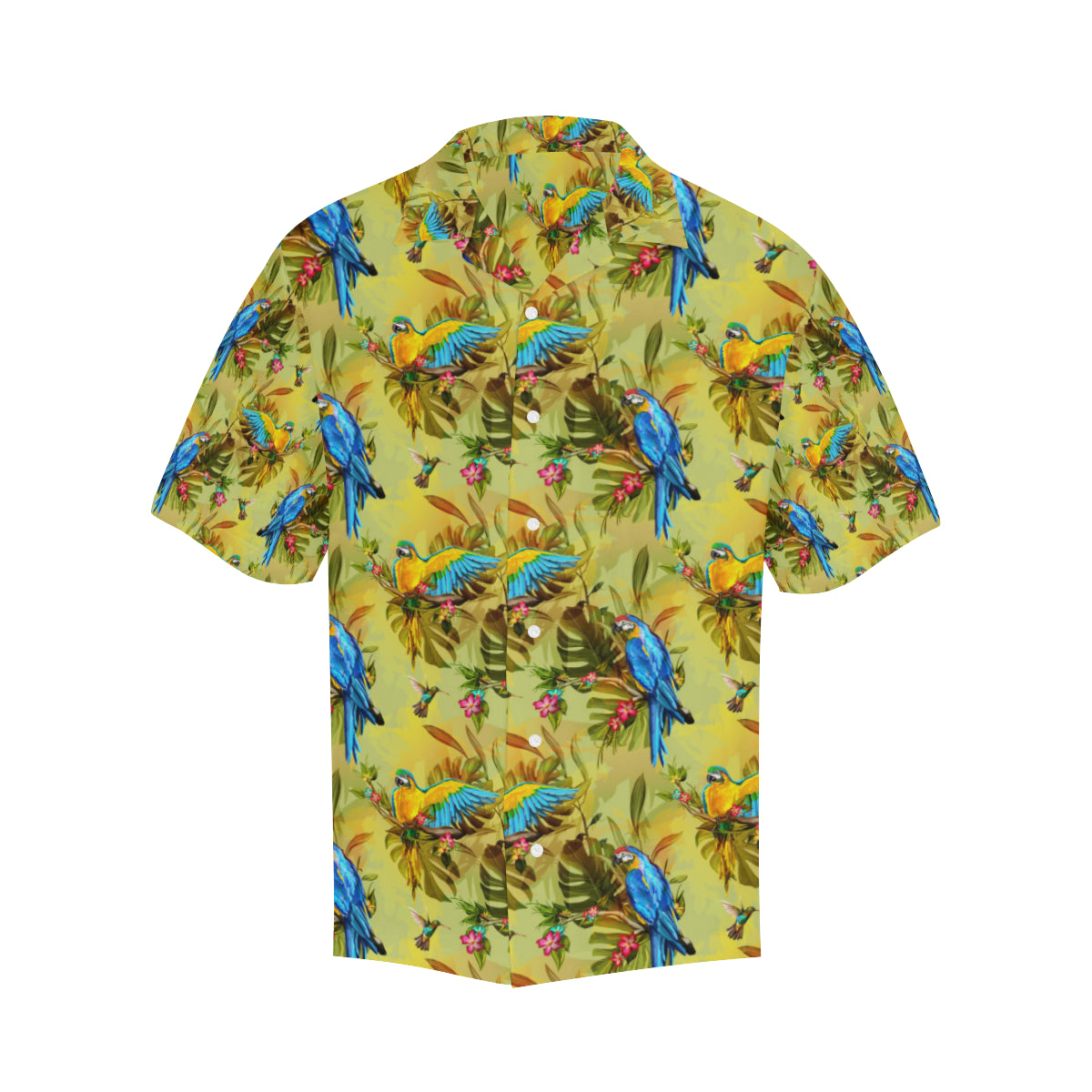 Parrot Pattern Print Design A02 Men's Hawaiian Shirt