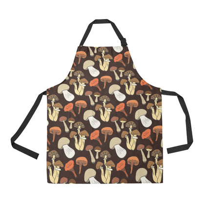 Mushroom Pattern Print Design A05 Apron with Pocket