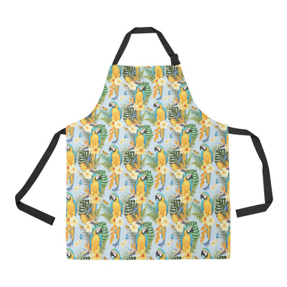 Parrot Pattern Print Design A04 Apron with Pocket