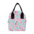 Cherry Blossom Pattern Print Design CB04 Insulated Lunch Bag