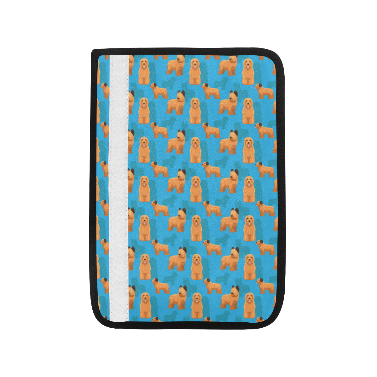 Briards Pattern Print Design 01 Car Seat Belt Cover