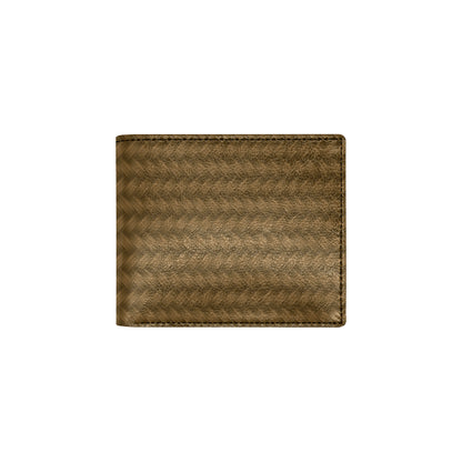 Cable Knit Pattern Print Design 02 Men's ID Card Wallet