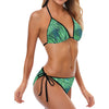 Palm Leaves Pattern Print Design PL02 Bikini