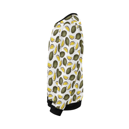 Durian Pattern Print Design DR03 Men Long Sleeve Sweatshirt