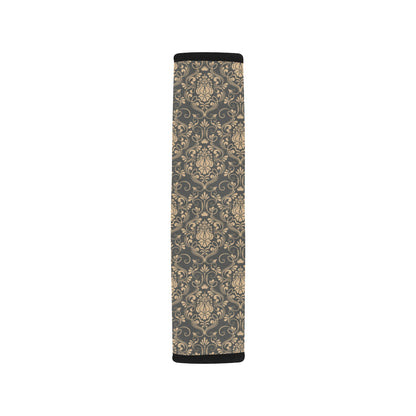 Damask Elegant Luxury Print Pattern Car Seat Belt Cover