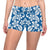 Plumeria Pattern Print Design PM013 Yoga Shorts