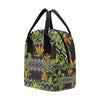 Bird Of Paradise Pattern Print Design BOP07 Insulated Lunch Bag