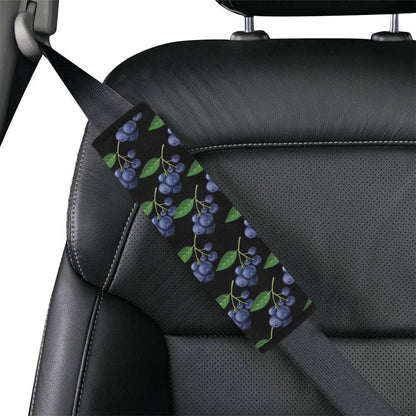 Blueberry Pattern Print Design BB01 Car Seat Belt Cover