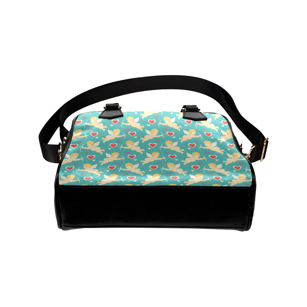 Cupid Pattern Print Design 01 Shoulder Handbag