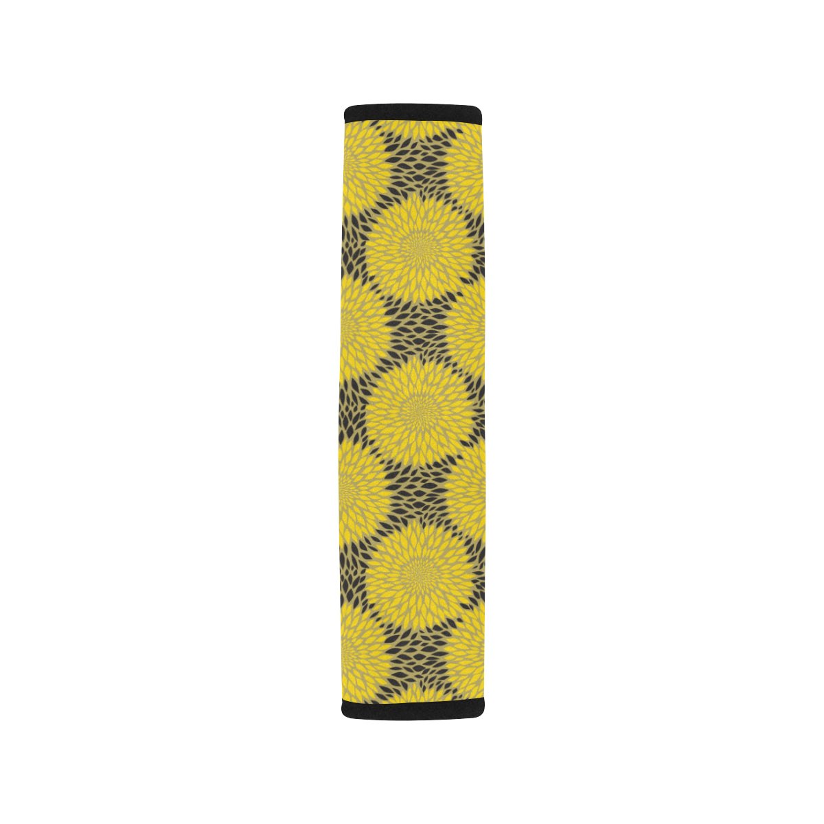 Sunflower Pattern Print Design SF06 Car Seat Belt Cover