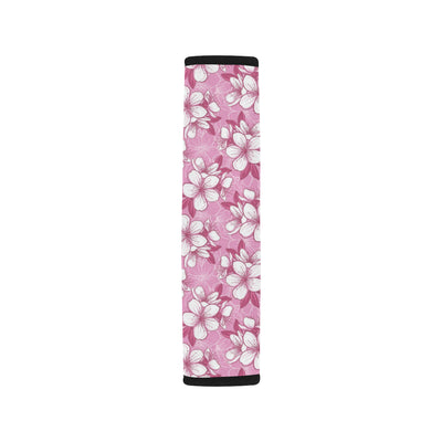 Cherry Blossom Pattern Print Design CB02 Car Seat Belt Cover