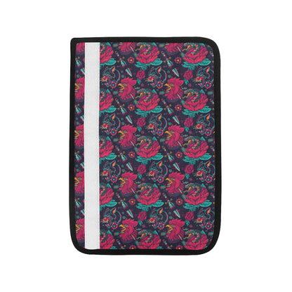 Old School Tattoo Print Car Seat Belt Cover
