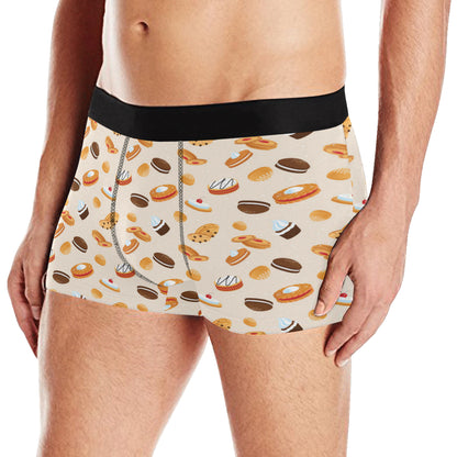 Biscuit Pattern Print Design 01 Men's Boxer Briefs