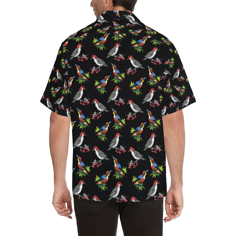 Birds Pattern Print Design 06 Men's Hawaiian Shirt