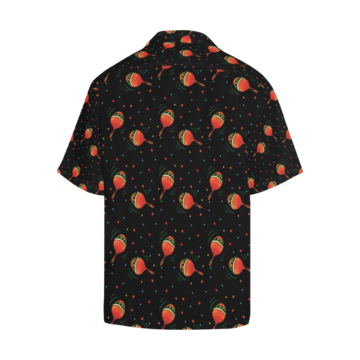 Maracas Pattern Print Design 03 Men's Hawaiian Shirt