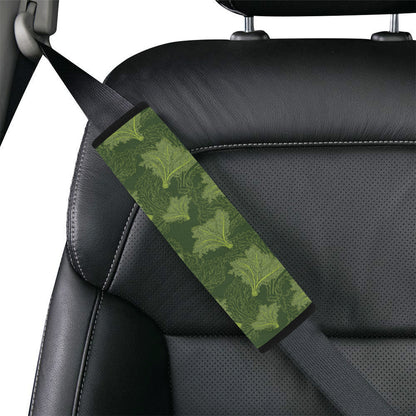 Kale Pattern Print Design 01 Car Seat Belt Cover