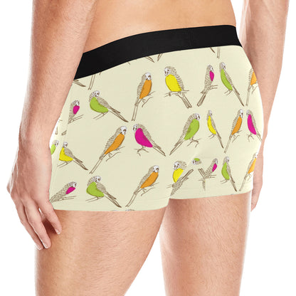 Parakeet Pattern Print Design A01 Men's Boxer Briefs