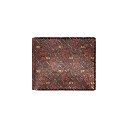Barbecue Pattern Print Design 01 Men's ID Card Wallet