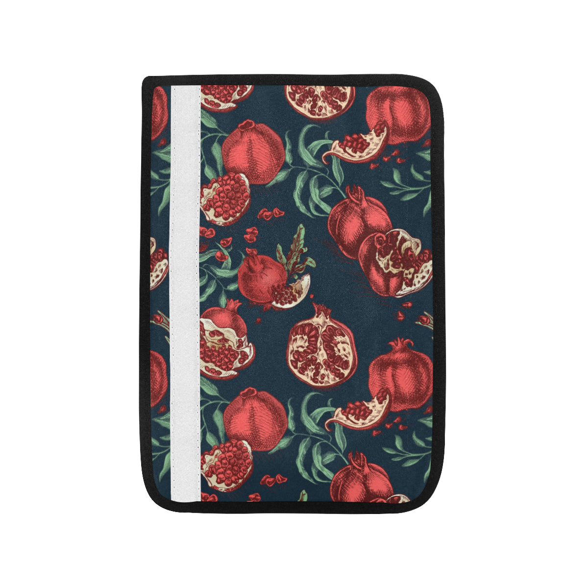 Pomegranate Pattern Print Design PG04 Car Seat Belt Cover