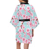 Cherry Blossom Pattern Print Design CB04 Women Kimono Robe