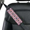 Indian Navajo Neon Themed Design Print Car Seat Belt Cover