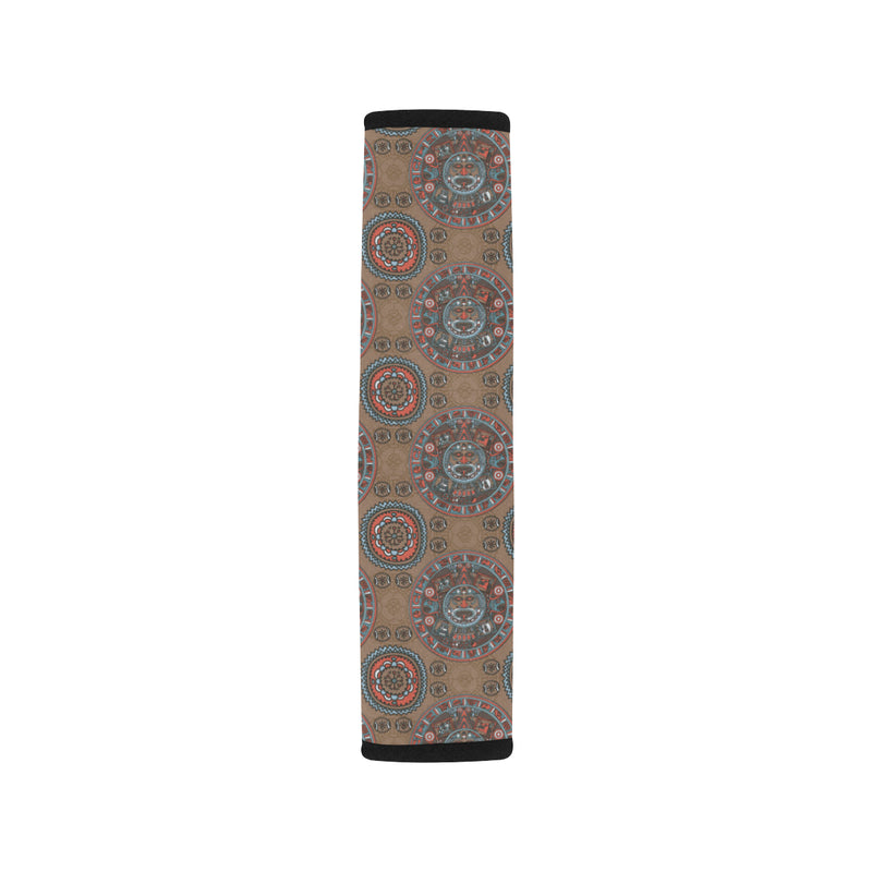 Calendar Aztec Design Print Pattern Car Seat Belt Cover