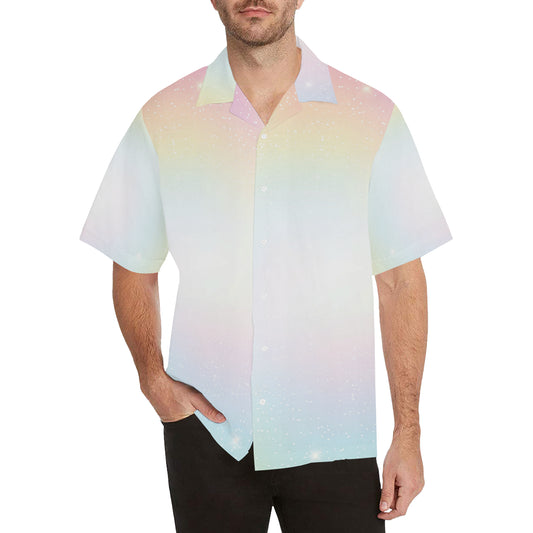 Nebula Pattern Print Design A02 Men's Hawaiian Shirt