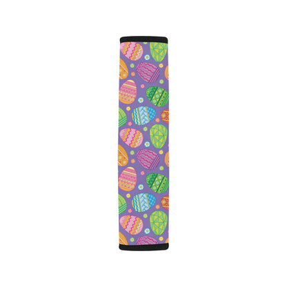 Easter Eggs Pattern Print Design RB010 Car Seat Belt Cover