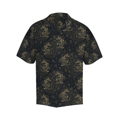 KOI Fish Pattern Print Design 02 Men's Hawaiian Shirt