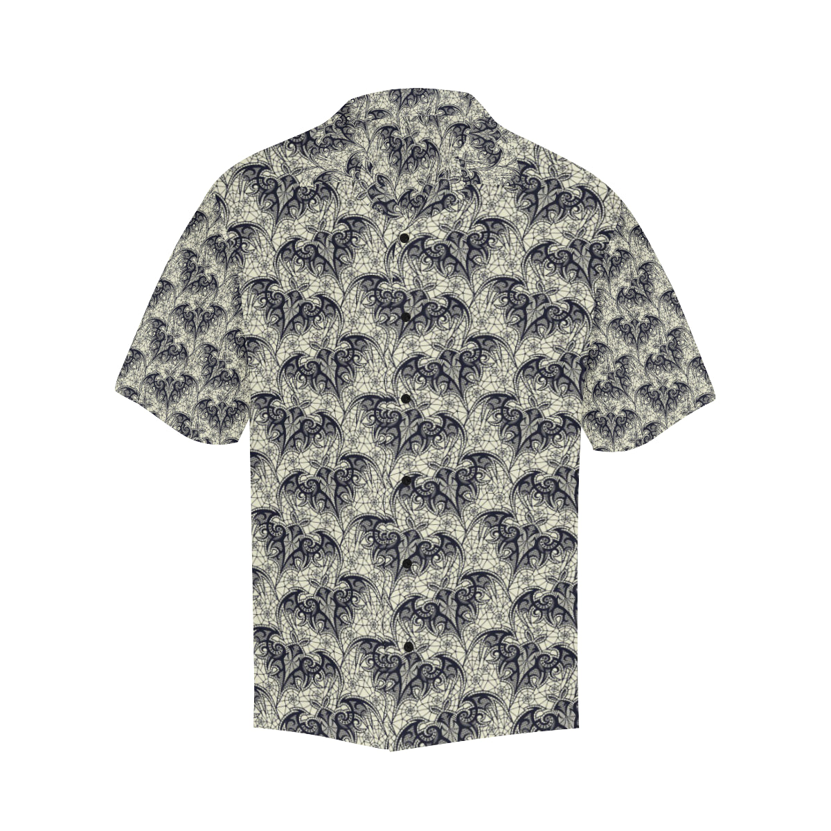 Bat Tribal Pattern Print Design 06 Men's Hawaiian Shirt
