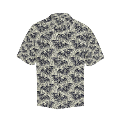 Bat Tribal Pattern Print Design 06 Men's Hawaiian Shirt