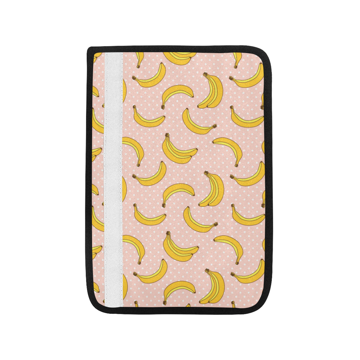 Banana Pattern Print Design BA06 Car Seat Belt Cover