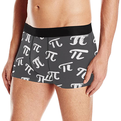Pi Day Pattern Print Design A02 Men's Boxer Briefs
