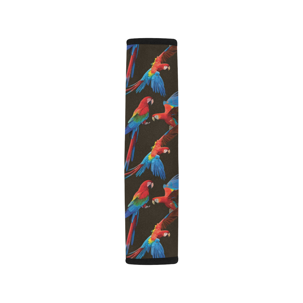 Macaw Pattern Print Design 04 Car Seat Belt Cover
