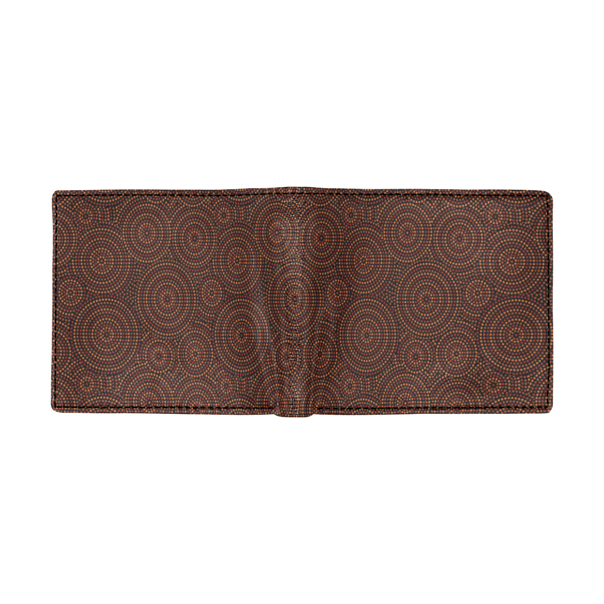 Aboriginal Pattern Print Design 02 Men's ID Card Wallet