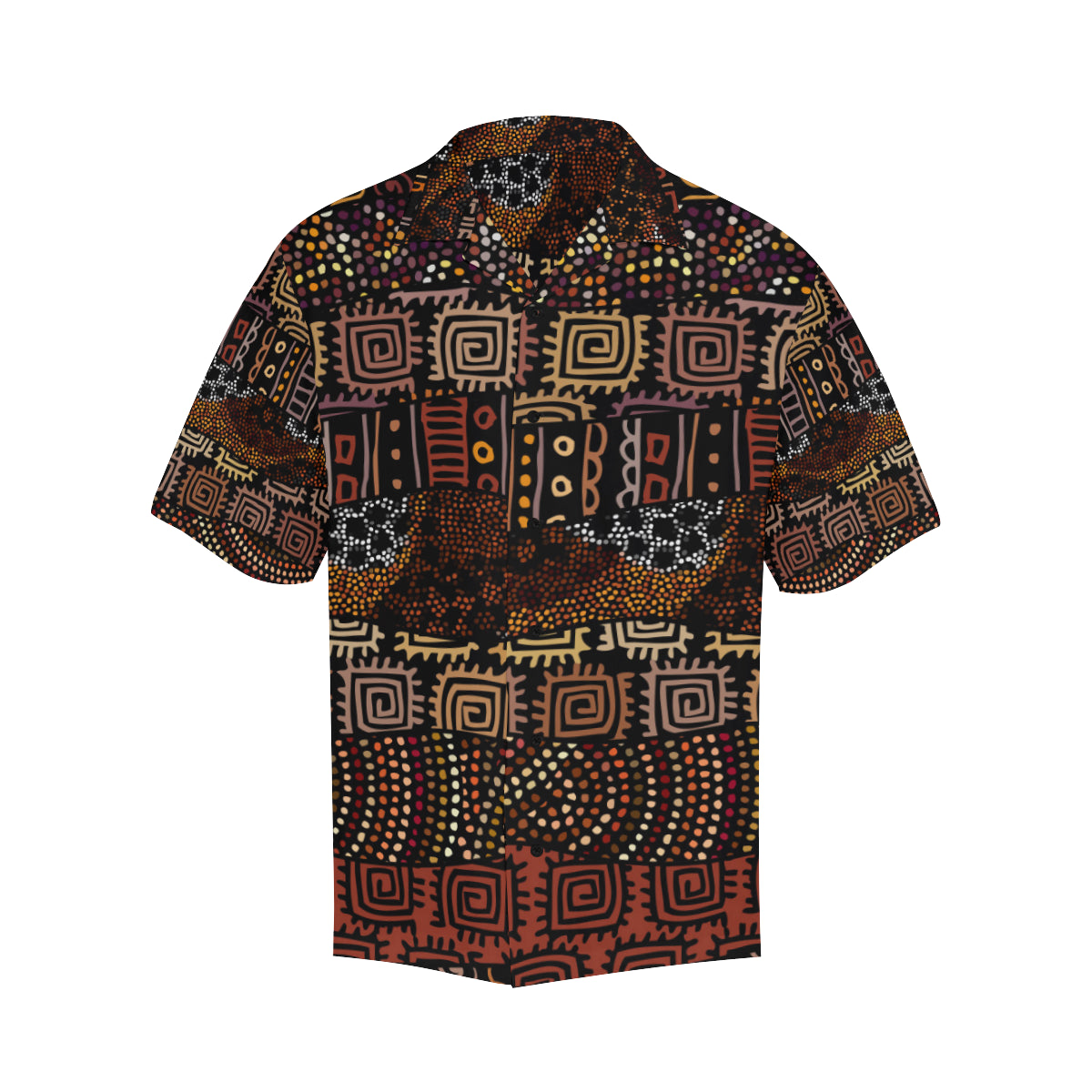 African Pattern Print Design 07 Men's Hawaiian Shirt