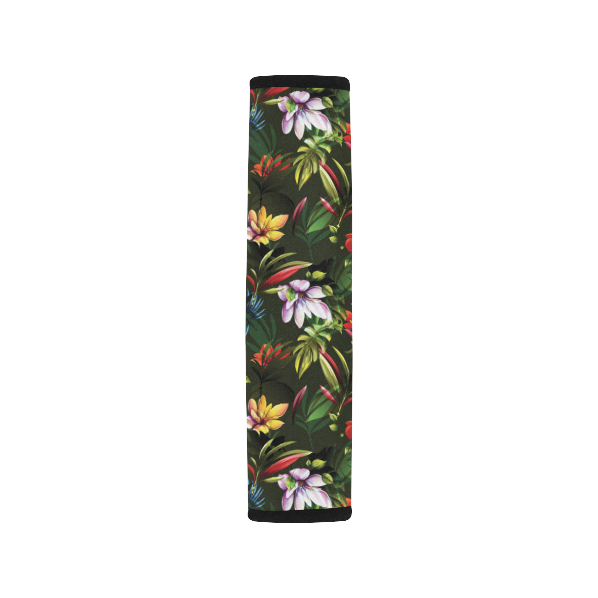 Magnolia Pattern Print Design 02 Car Seat Belt Cover