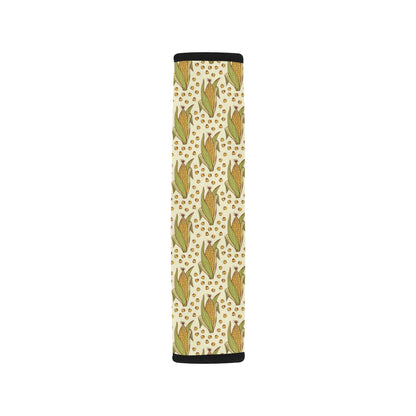 Corn Pattern Print Design 01 Car Seat Belt Cover
