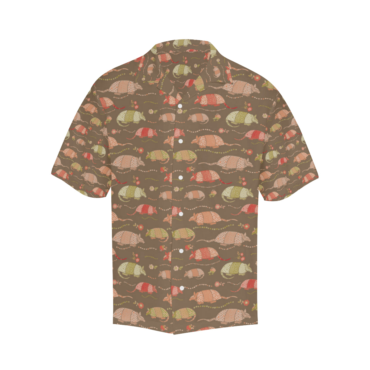 Armadillo Pattern Print Design 04 Men's Hawaiian Shirt