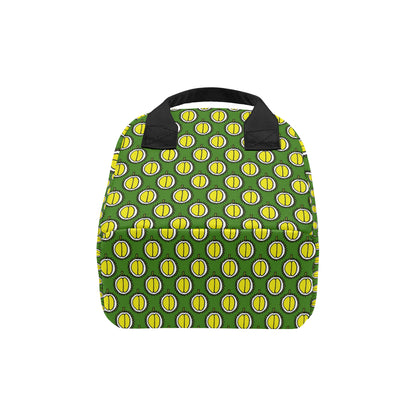 Durian Pattern Print Design DR01 Insulated Lunch Bag