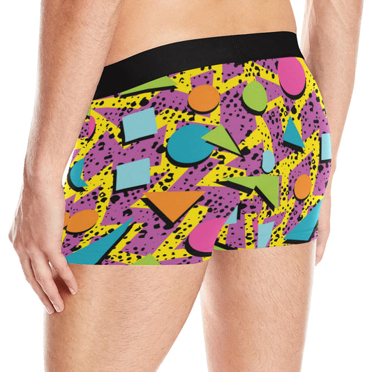 80s Pattern Print Design 1 Men's Boxer Briefs