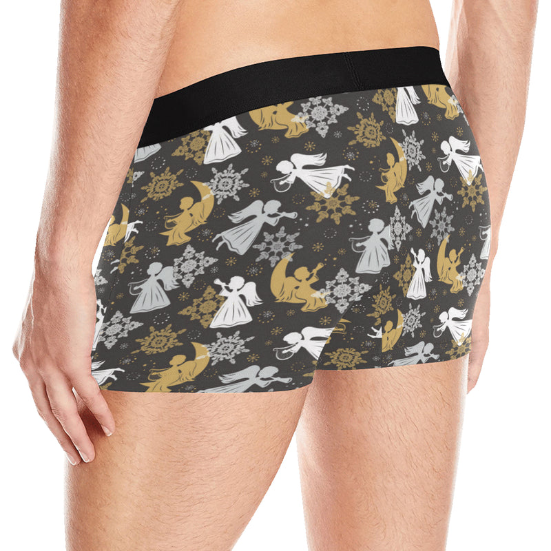 Angel Pattern Print Design 04 Men's Boxer Briefs