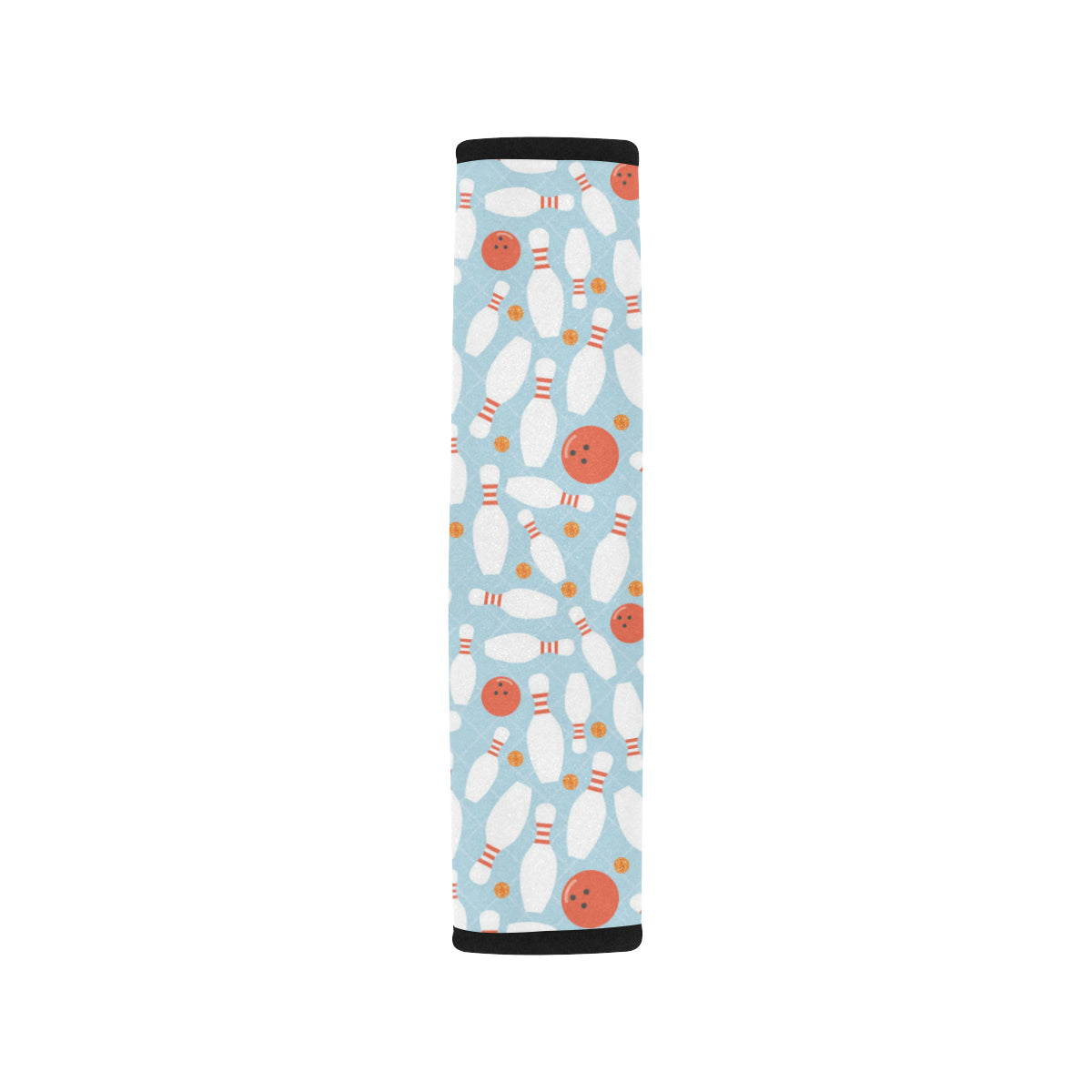 Bowling Pattern Print Design 09 Car Seat Belt Cover