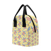 Sea Turtle Pattern Print Design T06 Insulated Lunch Bag