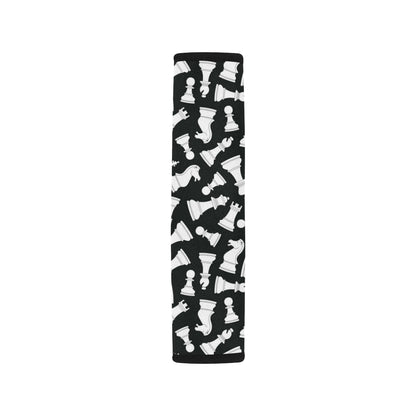Chess Pattern Print Design 01 Car Seat Belt Cover