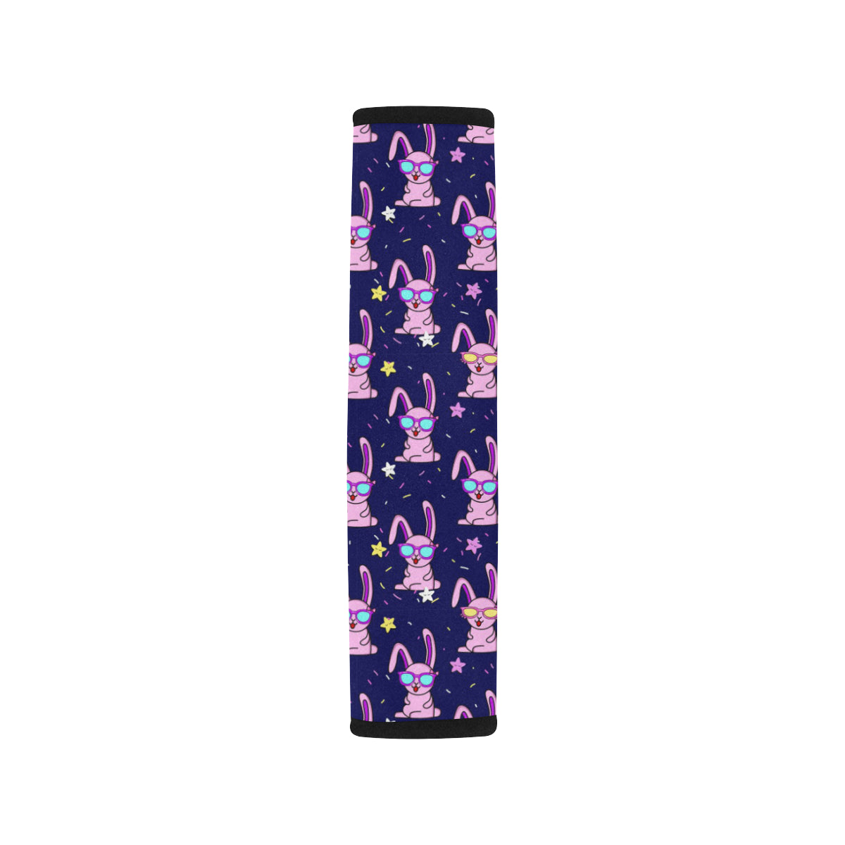 Rabbit Baby Pattern Print Design RB015 Car Seat Belt Cover