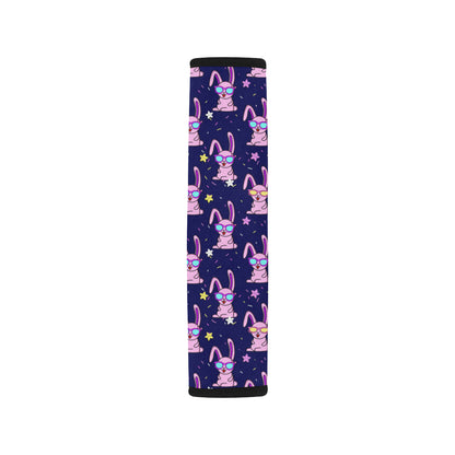 Rabbit Baby Pattern Print Design RB015 Car Seat Belt Cover