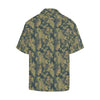 Camouflage Tropical Pattern Print Design 04 Men's Hawaiian Shirt