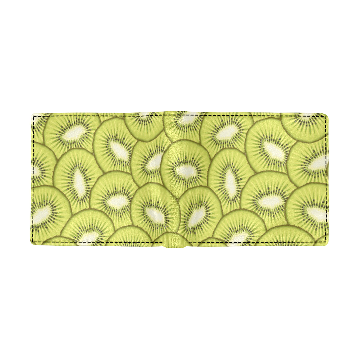Kiwi Pattern Print Design KW07 Men's ID Card Wallet