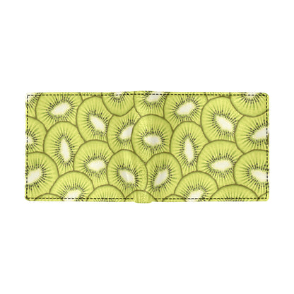 Kiwi Pattern Print Design KW07 Men's ID Card Wallet